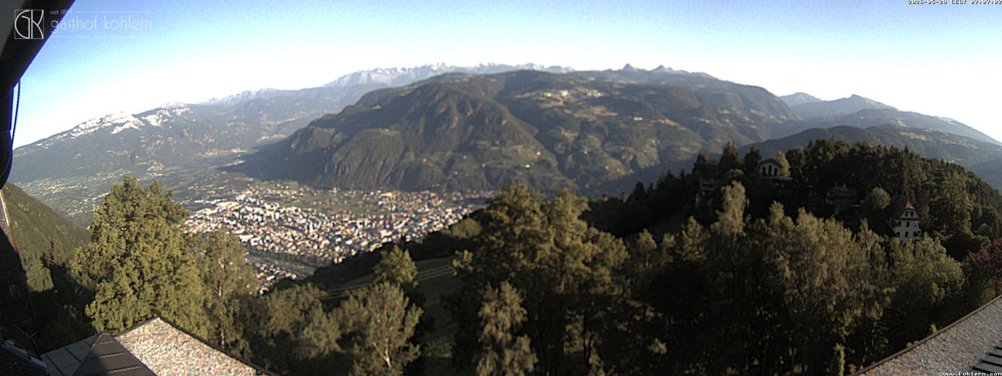 Archiv Foto Webcam Bozen - Gasthof Kohlern