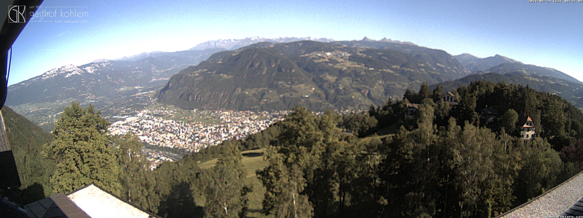 Archiv Foto Webcam Bozen - Gasthof Kohlern