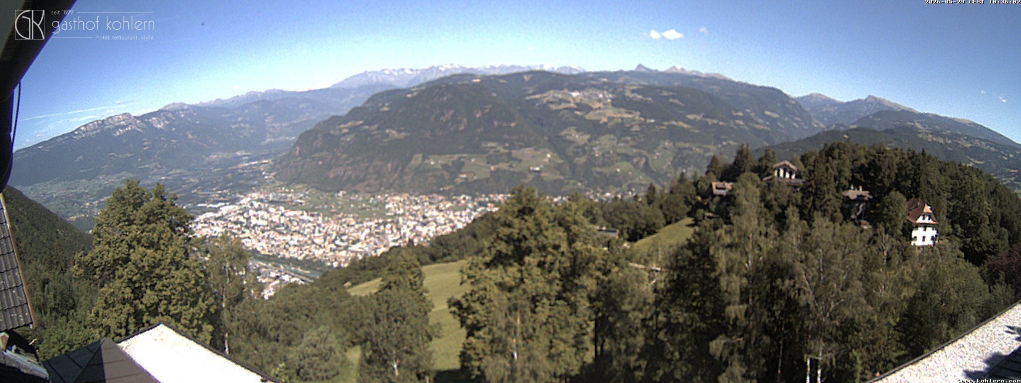Archiv Foto Webcam Bozen - Gasthof Kohlern