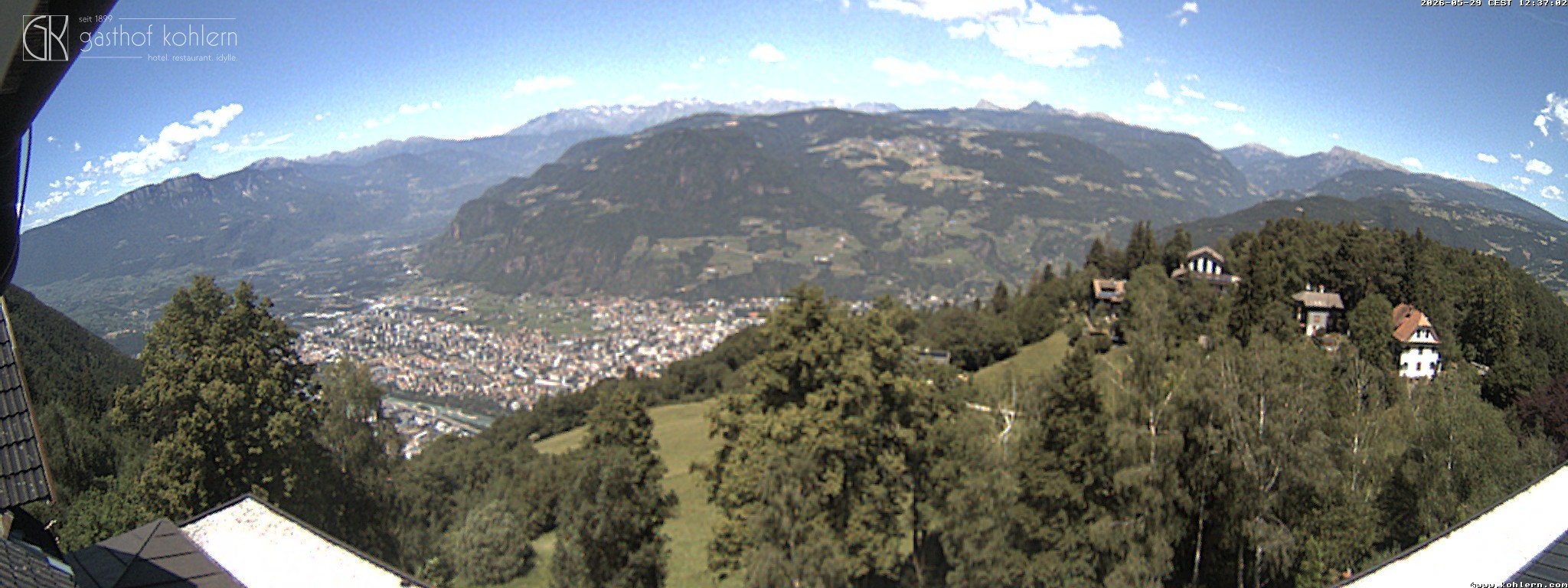 Archiv Foto Webcam Bozen - Gasthof Kohlern