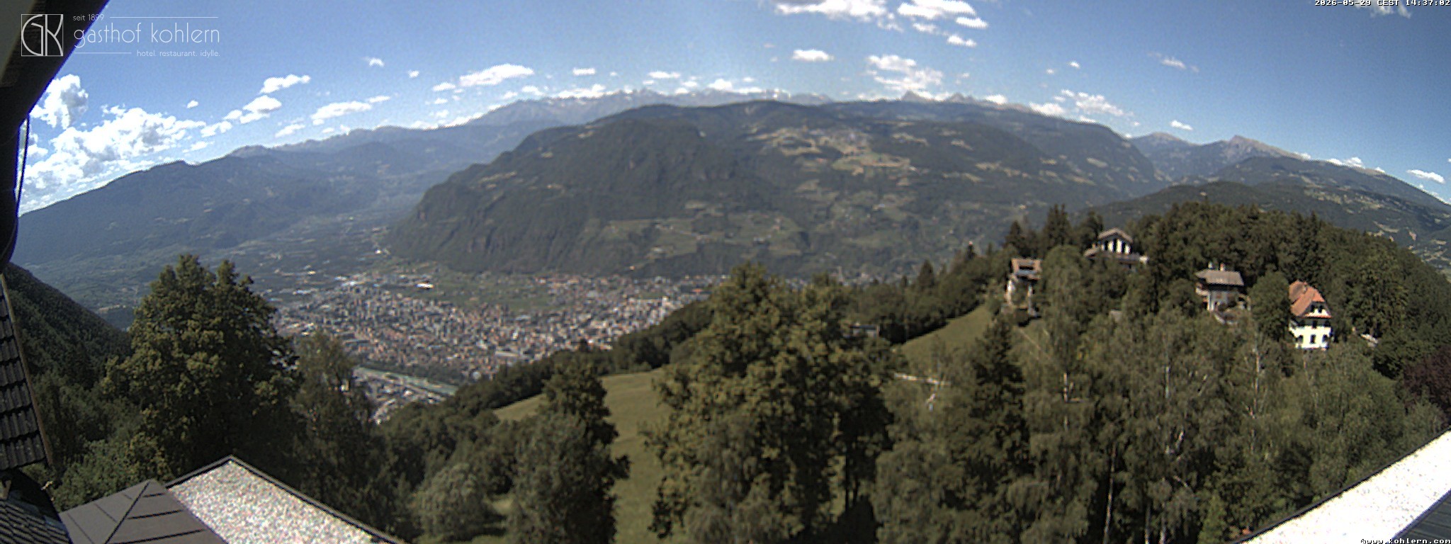 Archiv Foto Webcam Bozen - Gasthof Kohlern