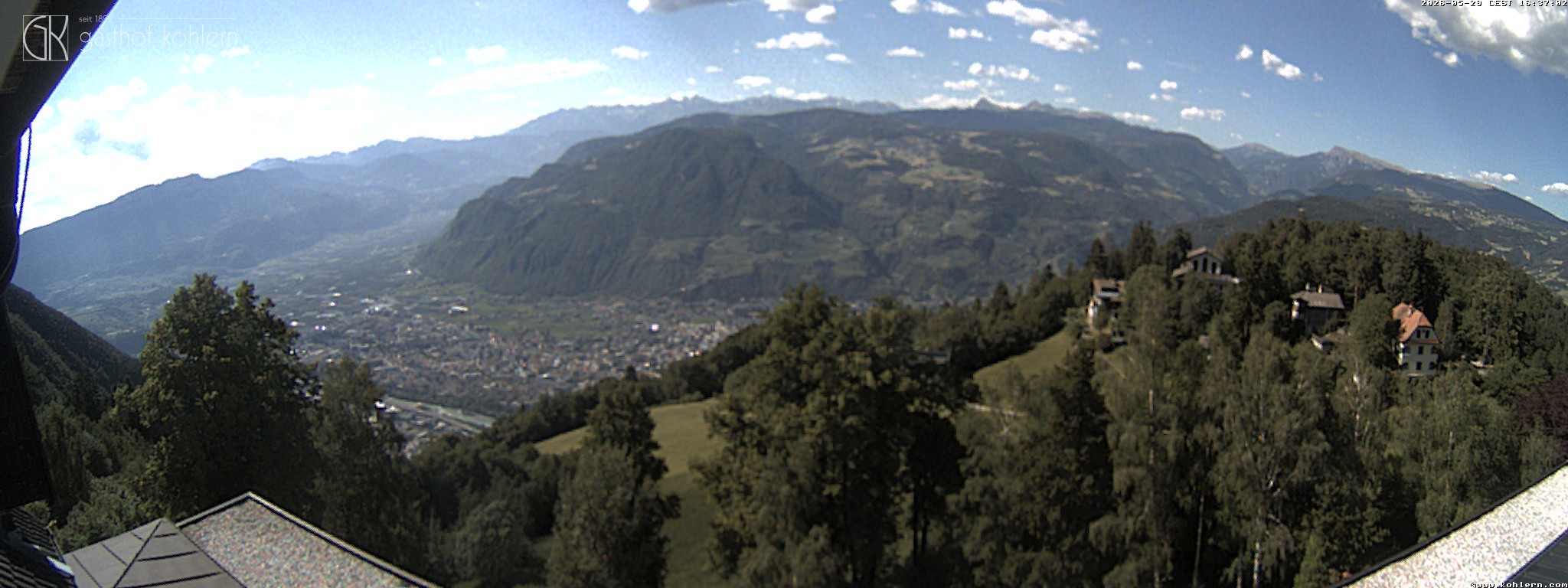 Archiv Foto Webcam Bozen - Gasthof Kohlern