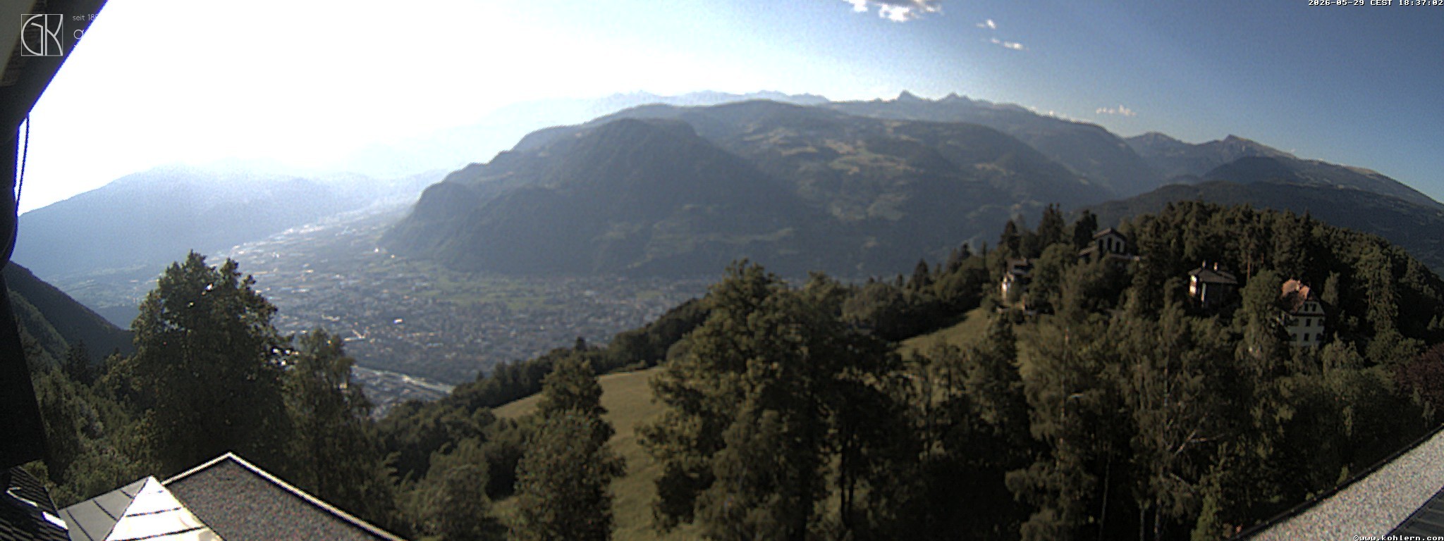 Archiv Foto Webcam Bozen - Gasthof Kohlern
