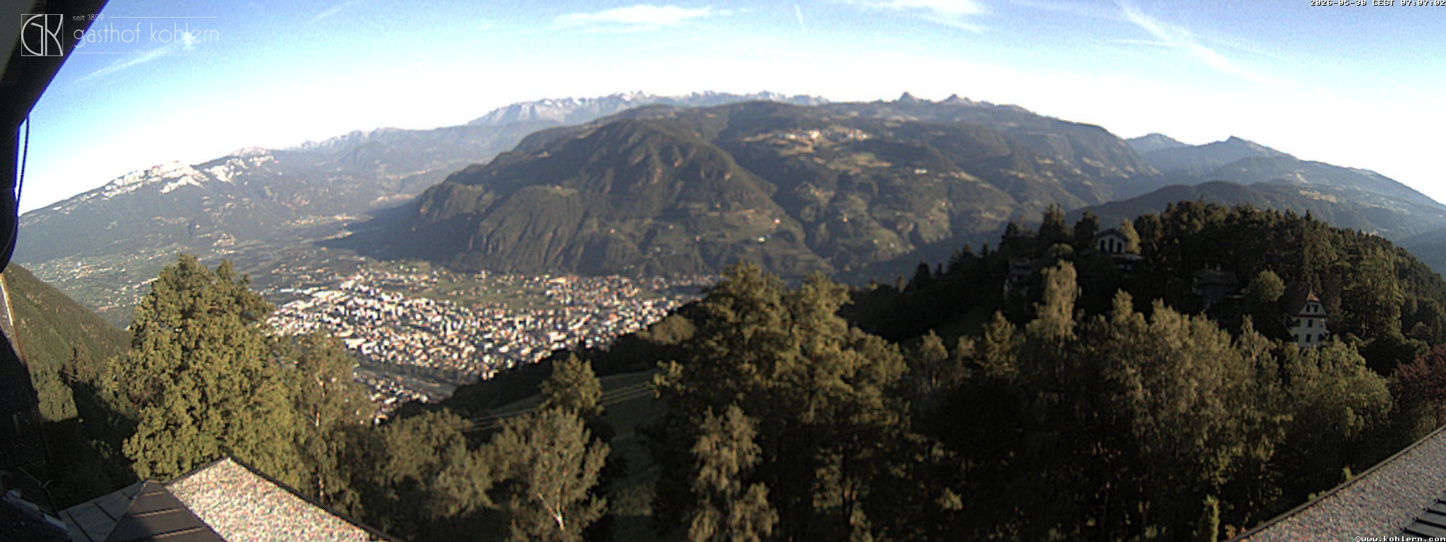 Archiv Foto Webcam Bozen - Gasthof Kohlern