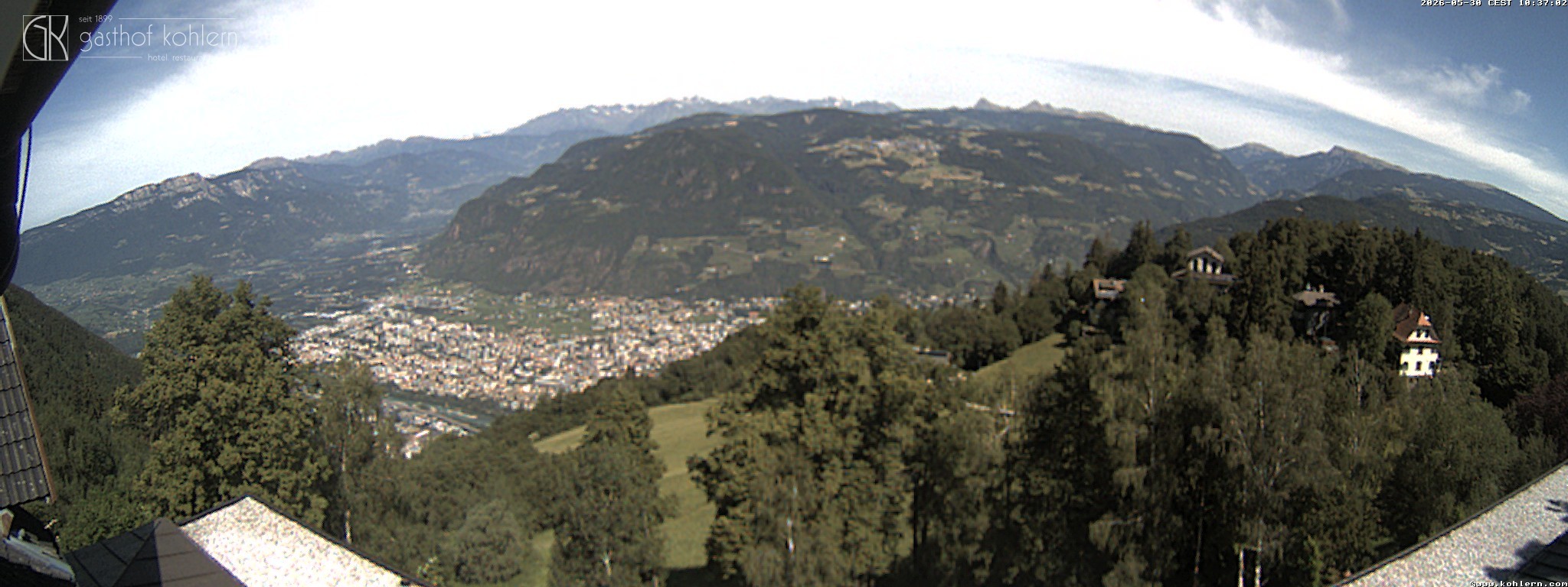 Archiv Foto Webcam Bozen - Gasthof Kohlern