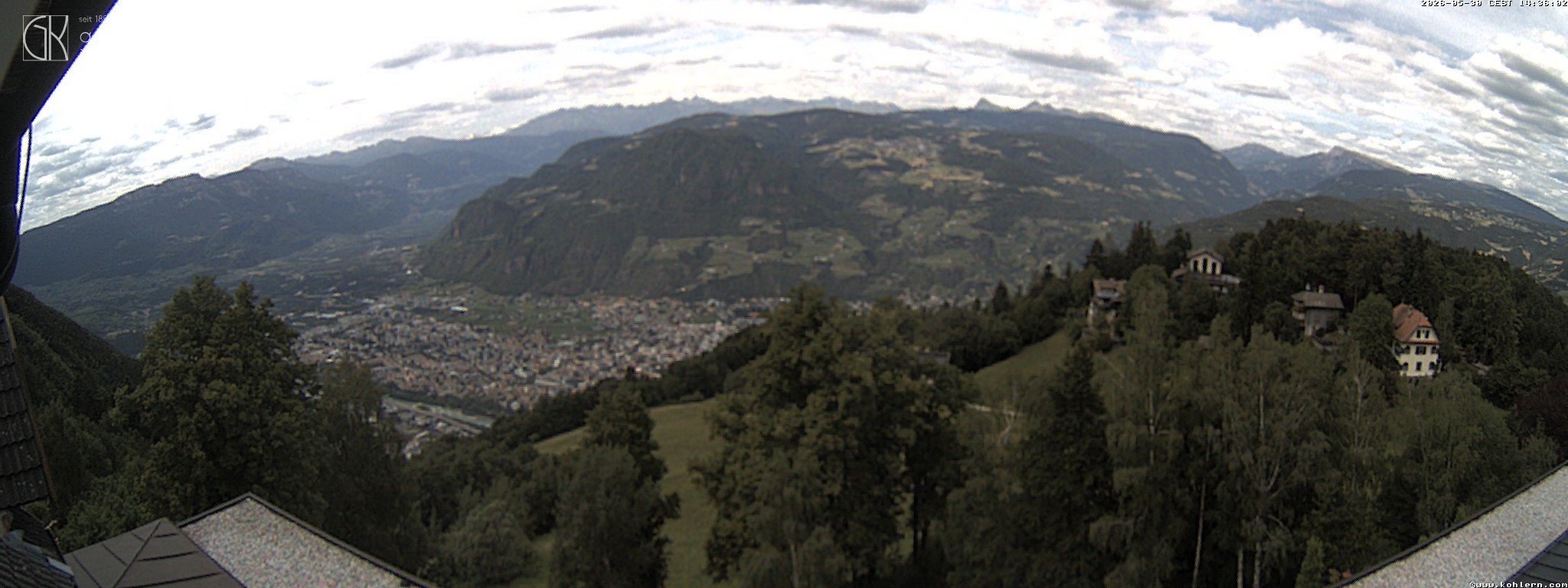 Archiv Foto Webcam Bozen - Gasthof Kohlern