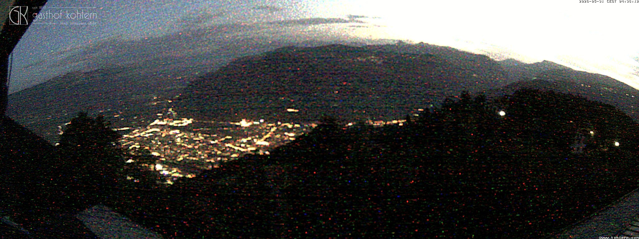 Archiv Foto Webcam Bozen - Gasthof Kohlern