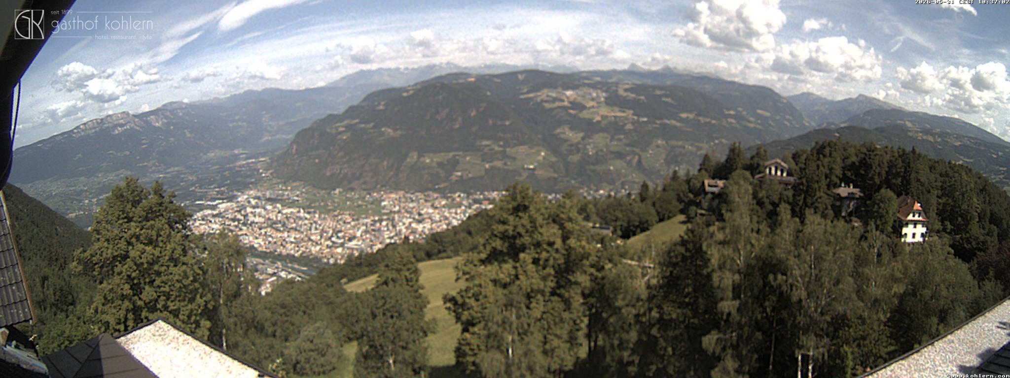 Archiv Foto Webcam Bozen - Gasthof Kohlern