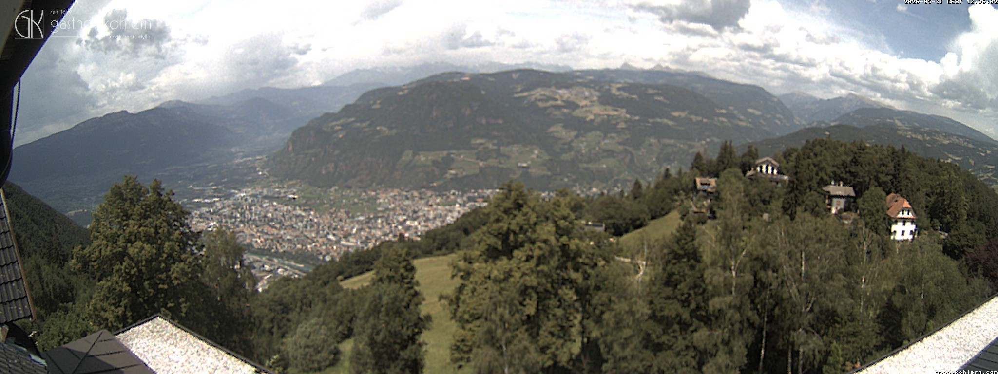 Archiv Foto Webcam Bozen - Gasthof Kohlern
