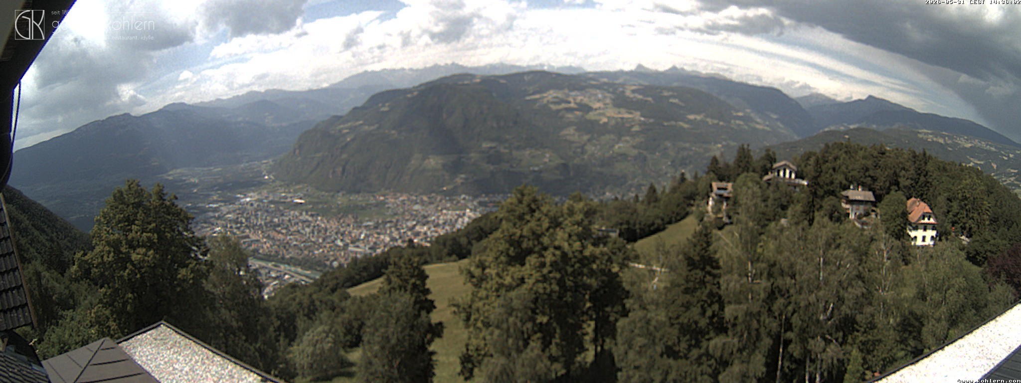 Archiv Foto Webcam Bozen - Gasthof Kohlern