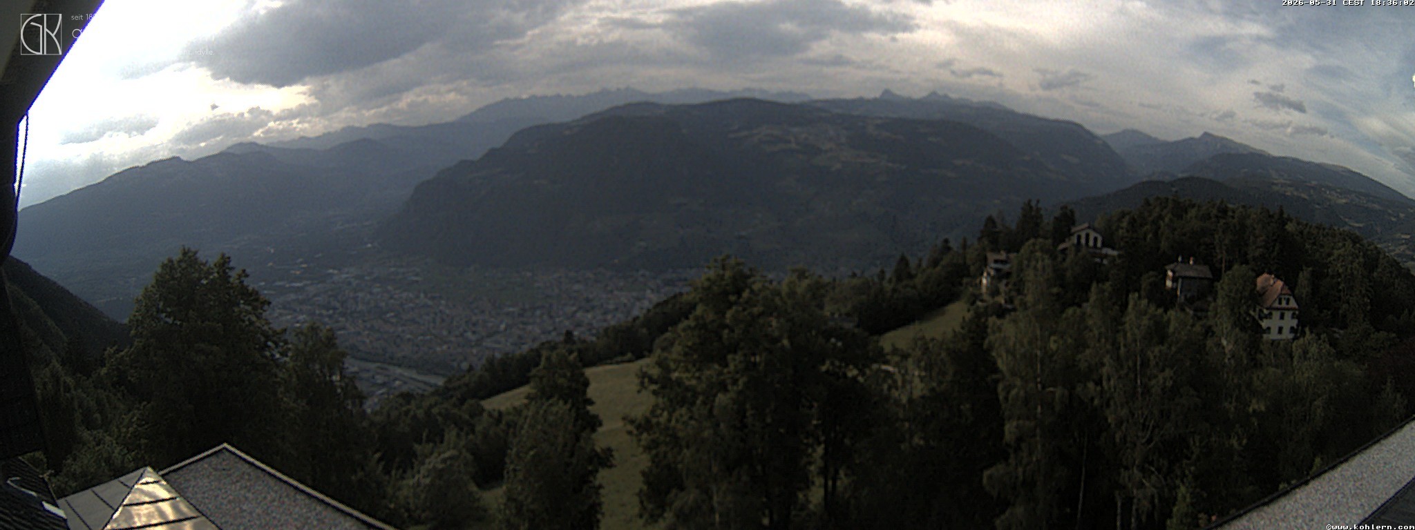 Archiv Foto Webcam Bozen - Gasthof Kohlern