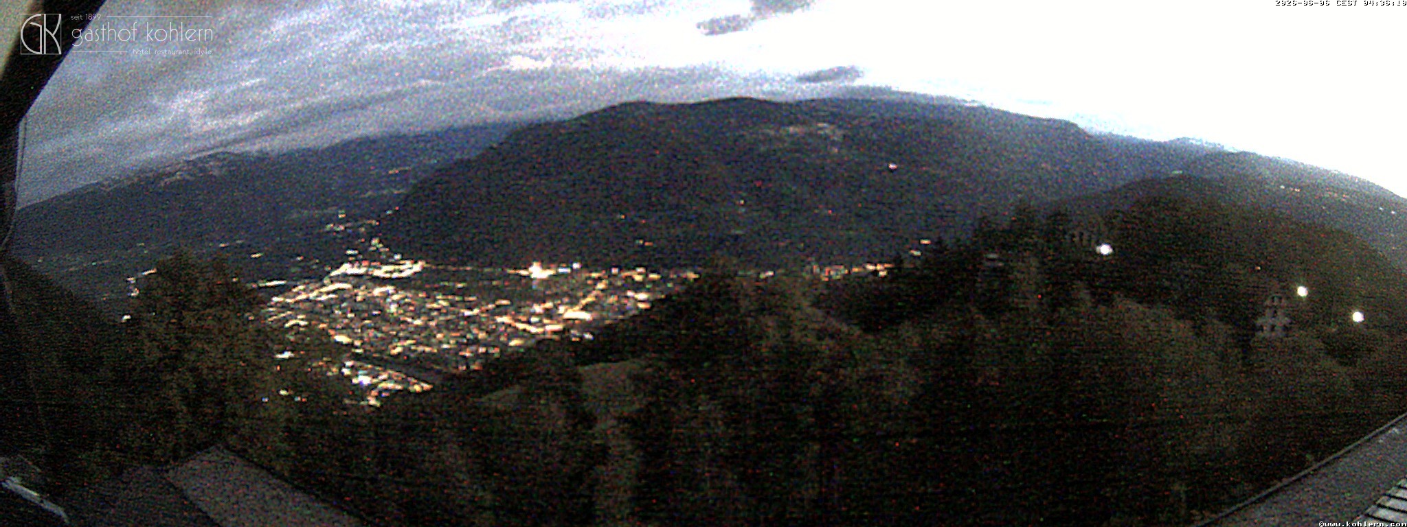 Archiv Foto Webcam Bozen - Gasthof Kohlern