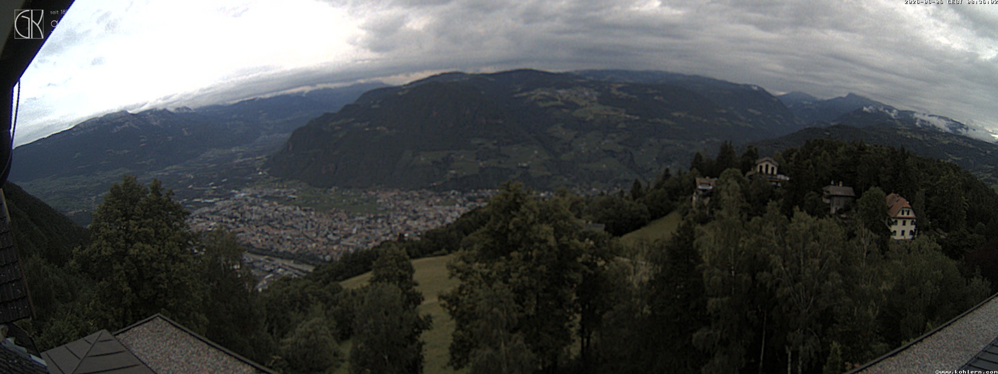 Archiv Foto Webcam Bozen - Gasthof Kohlern