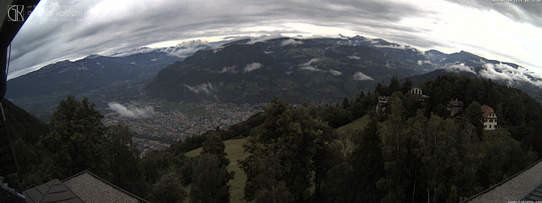 Archiv Foto Webcam Bozen - Gasthof Kohlern