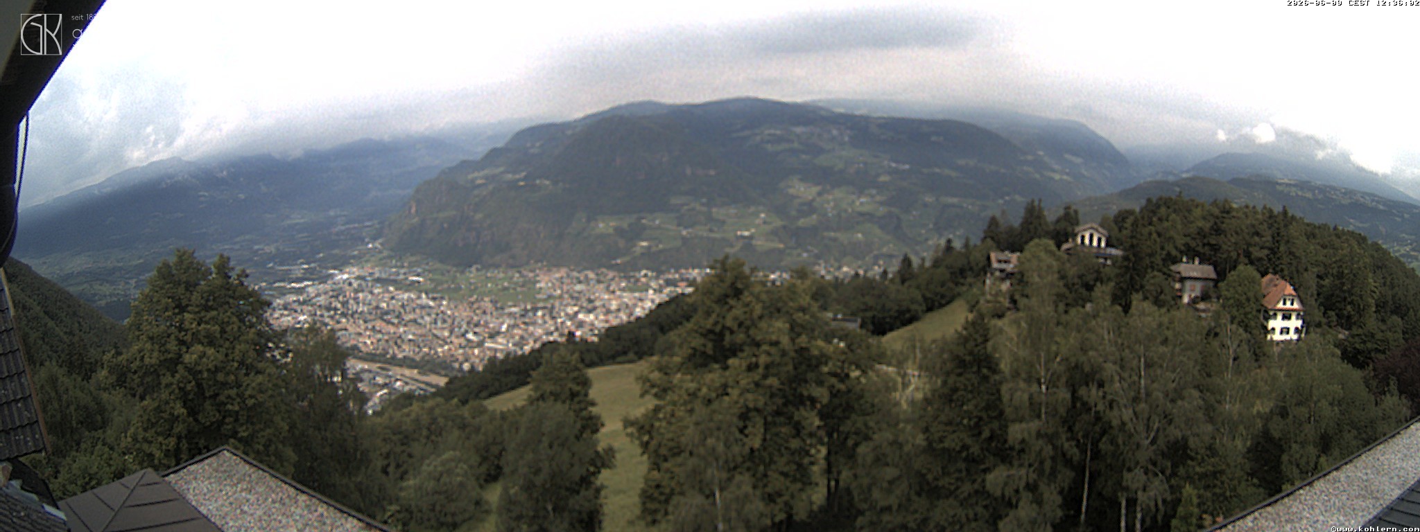 Archiv Foto Webcam Bozen - Gasthof Kohlern
