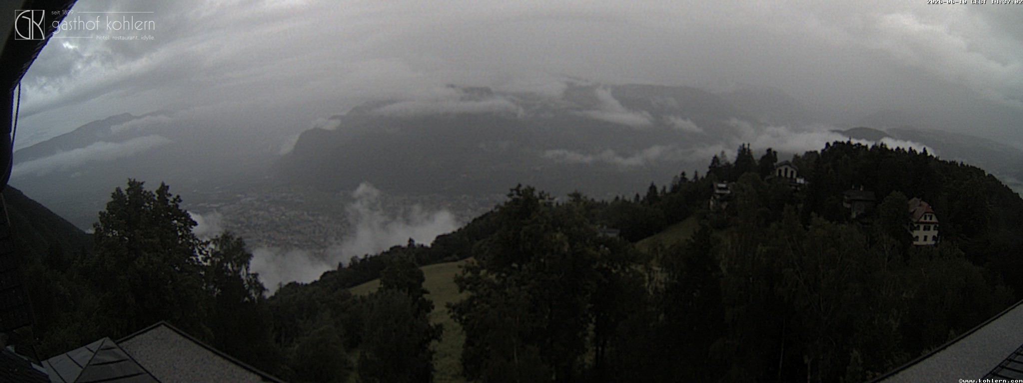 Archiv Foto Webcam Bozen - Gasthof Kohlern
