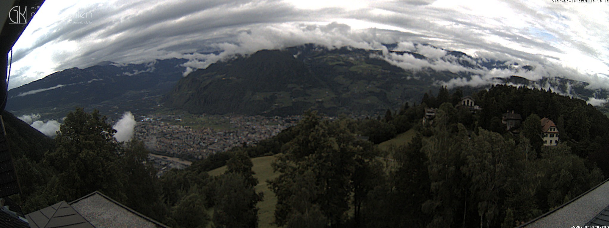 Archiv Foto Webcam Bozen - Gasthof Kohlern