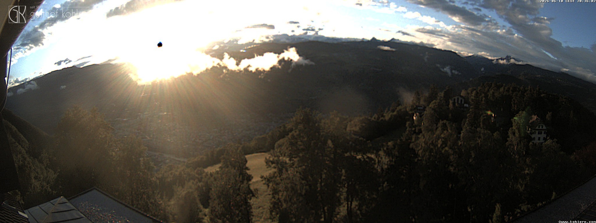 Archiv Foto Webcam Bozen - Gasthof Kohlern