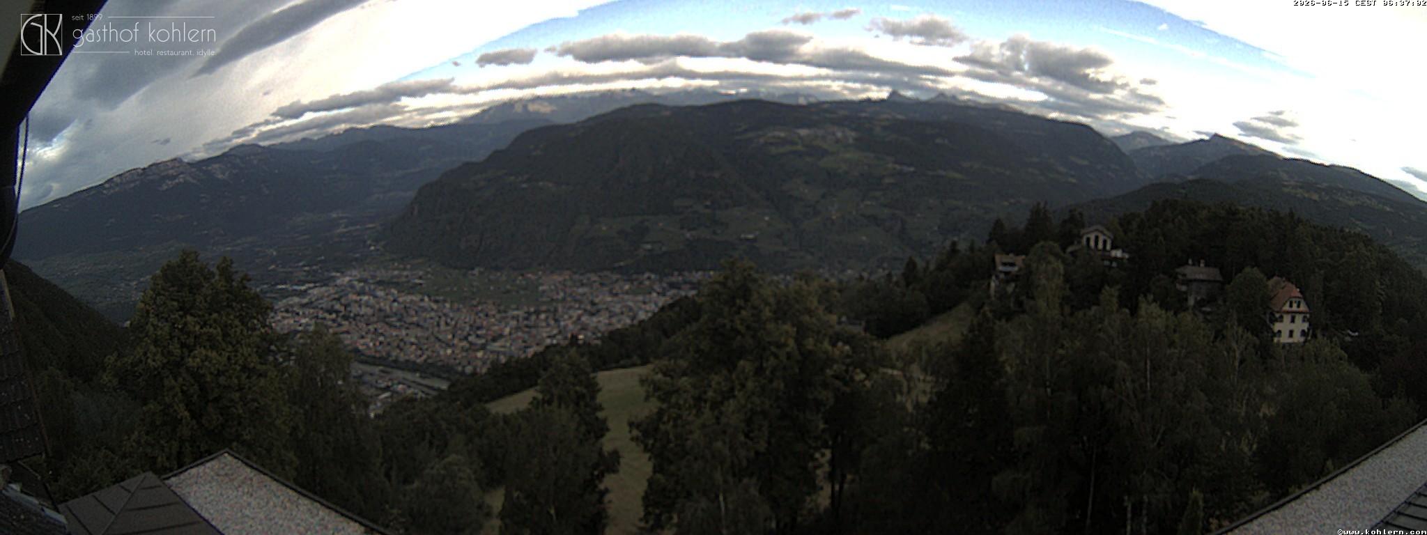 Archiv Foto Webcam Bozen - Gasthof Kohlern