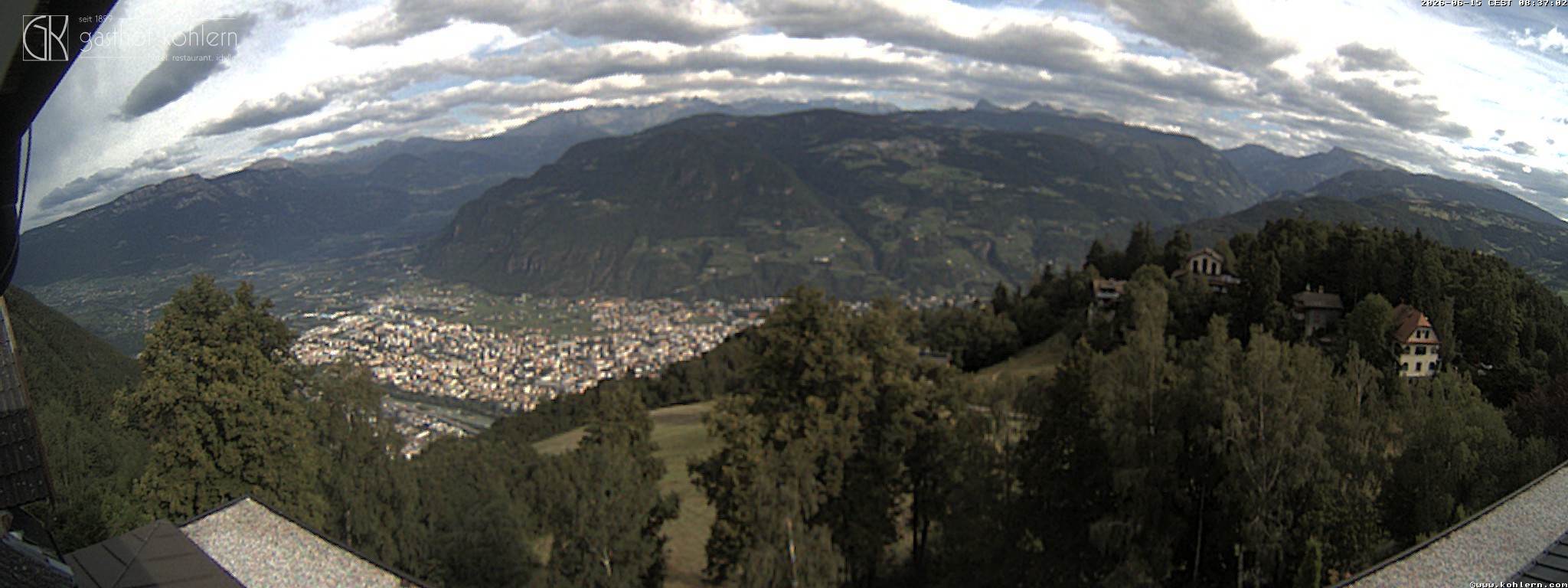 Archiv Foto Webcam Bozen - Gasthof Kohlern