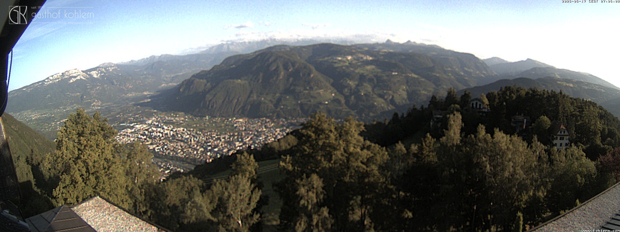 Archiv Foto Webcam Bozen - Gasthof Kohlern