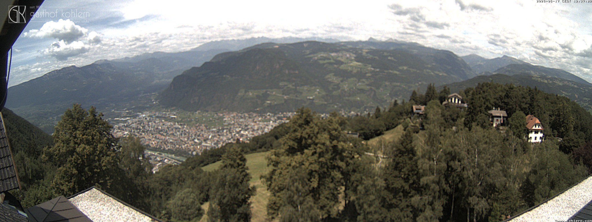 Archiv Foto Webcam Bozen - Gasthof Kohlern