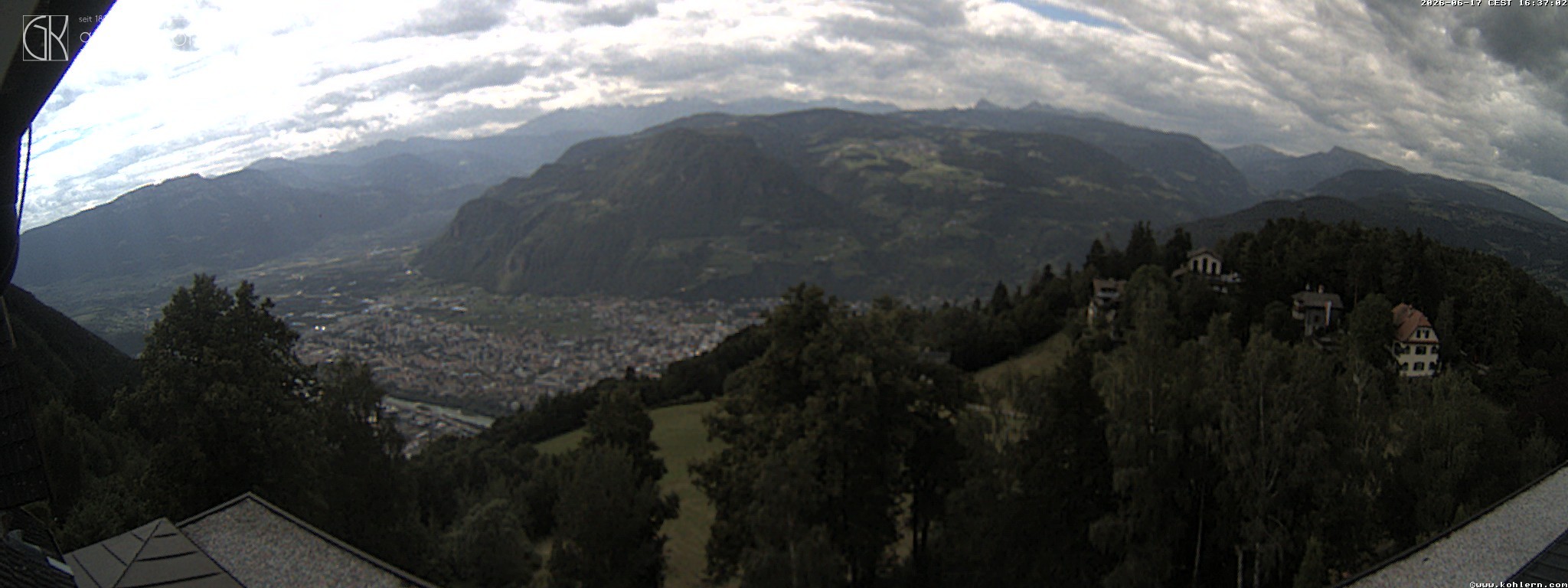 Archiv Foto Webcam Bozen - Gasthof Kohlern