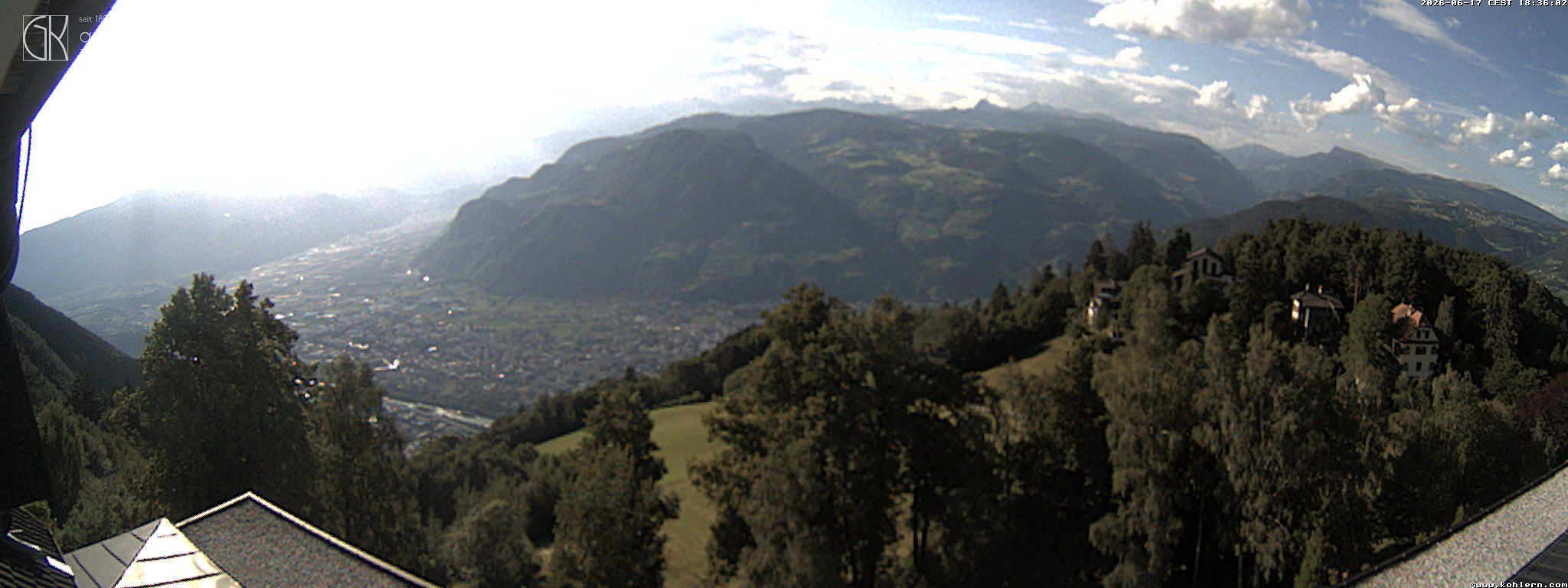 Archiv Foto Webcam Bozen - Gasthof Kohlern