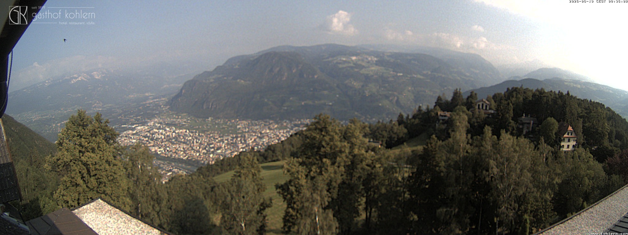 Archiv Foto Webcam Bozen - Gasthof Kohlern