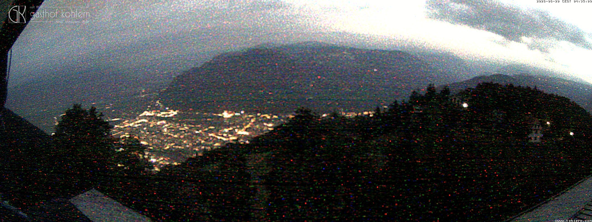 Archiv Foto Webcam Bozen - Gasthof Kohlern