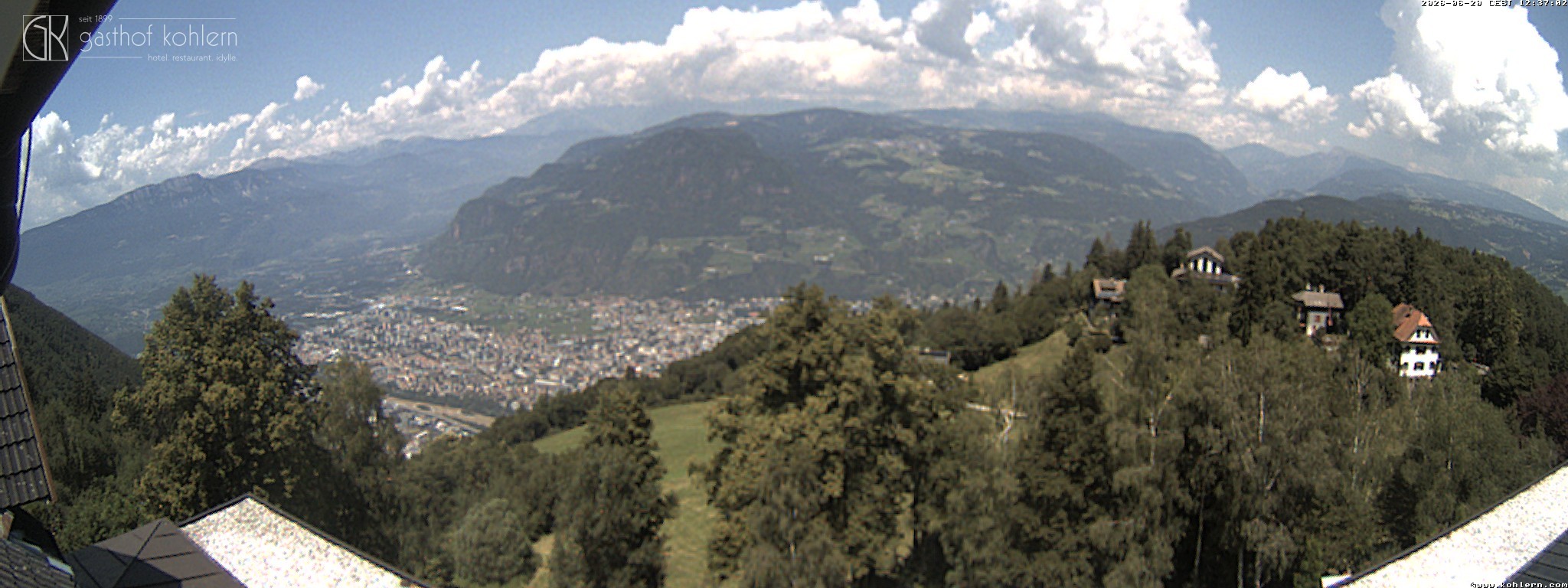 Archiv Foto Webcam Bozen - Gasthof Kohlern