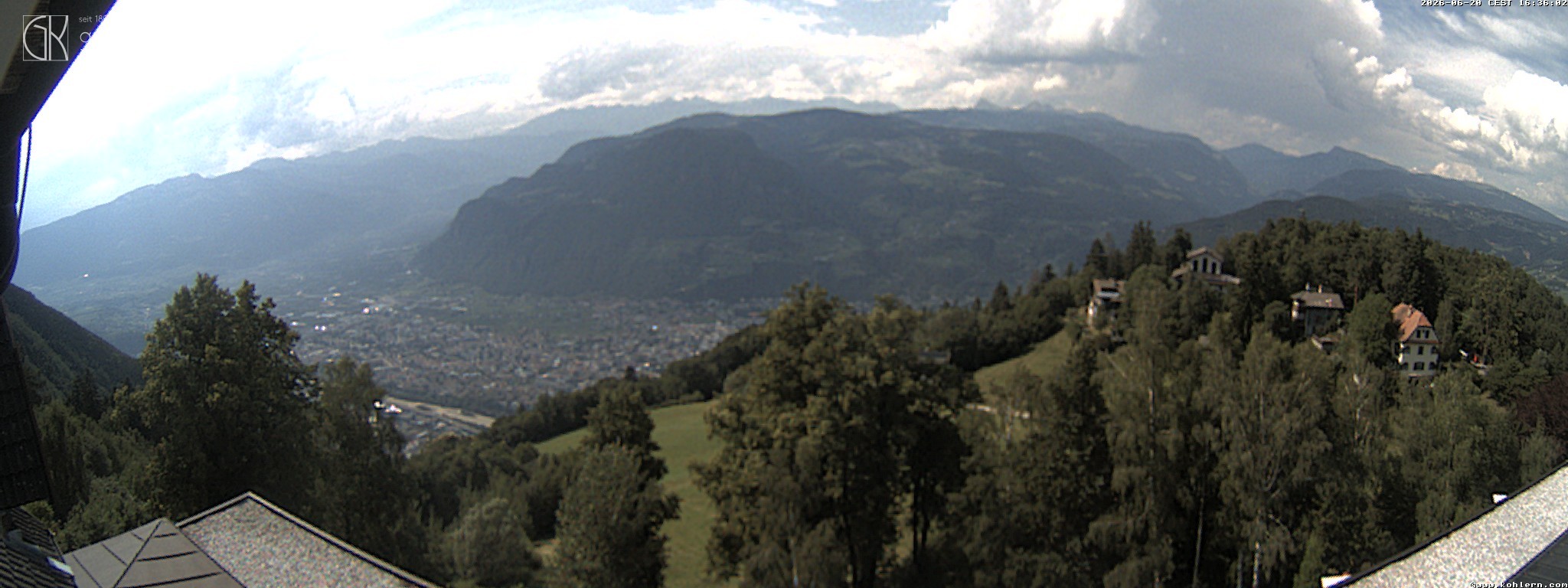 Archiv Foto Webcam Bozen - Gasthof Kohlern