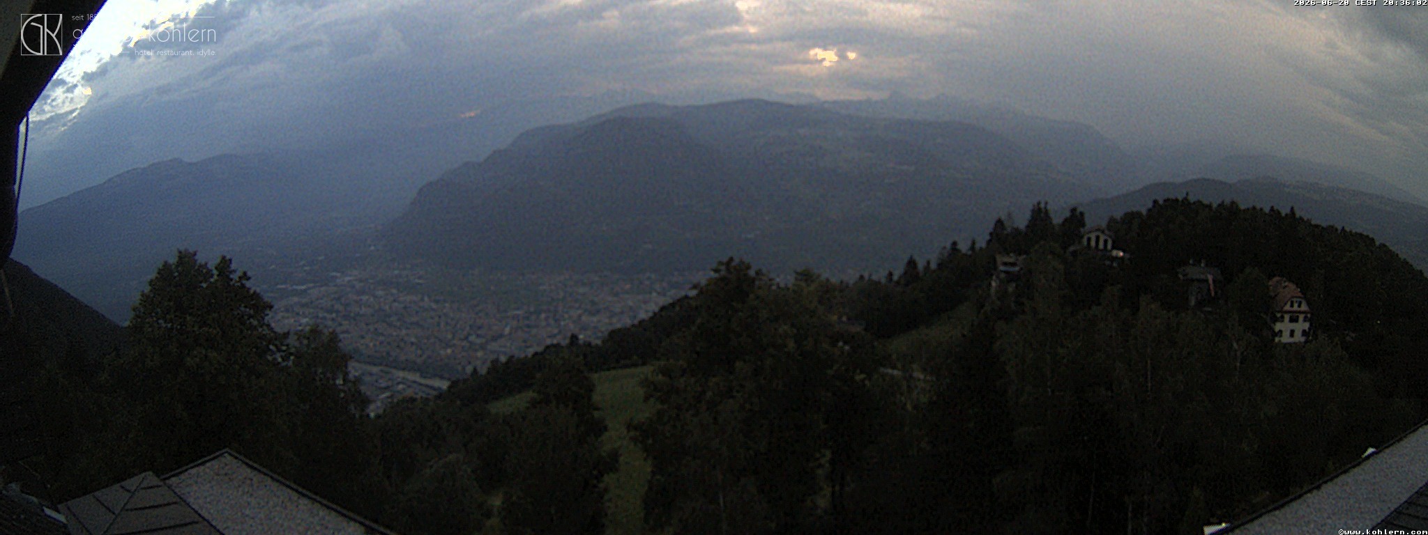 Archiv Foto Webcam Bozen - Gasthof Kohlern