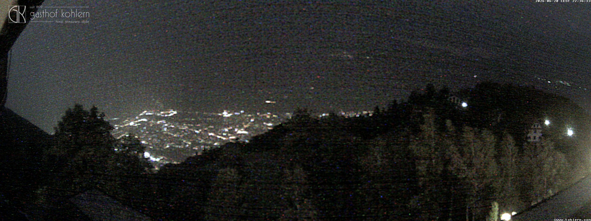 Archiv Foto Webcam Bozen - Gasthof Kohlern