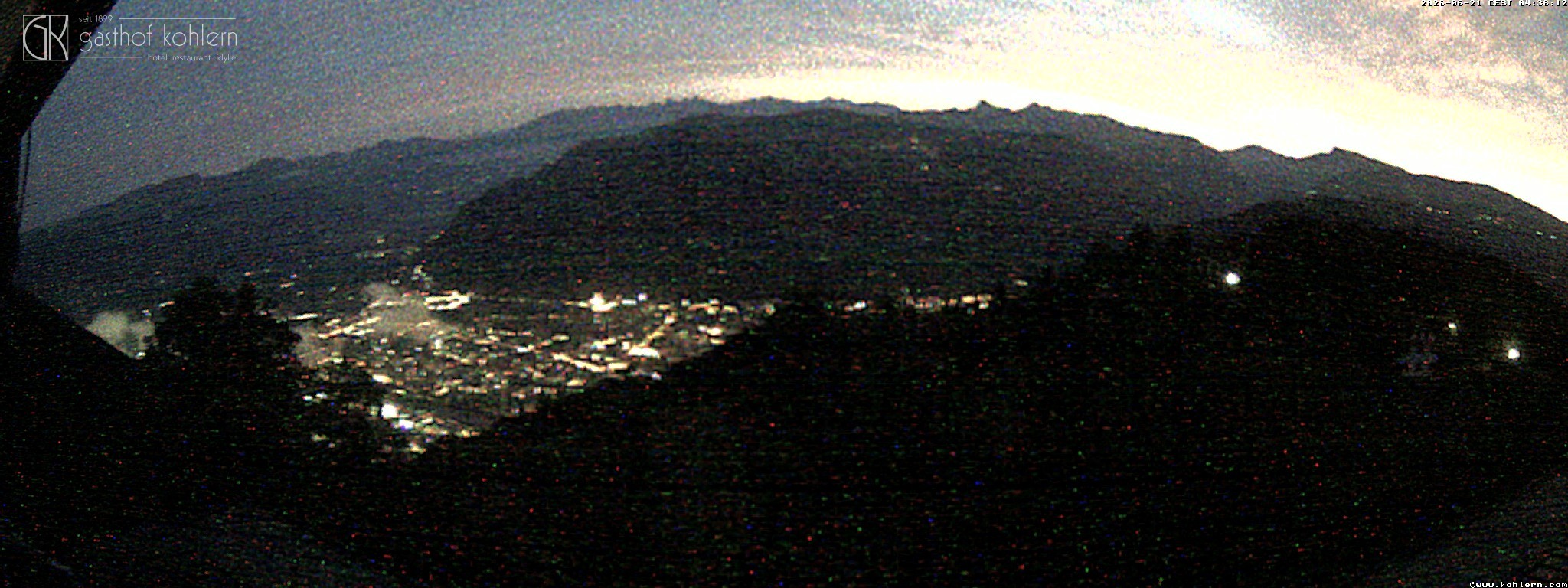 Archiv Foto Webcam Bozen - Gasthof Kohlern