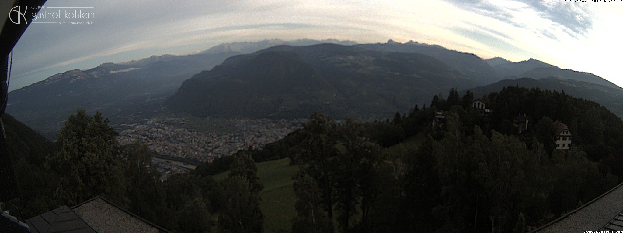 Archiv Foto Webcam Bozen - Gasthof Kohlern