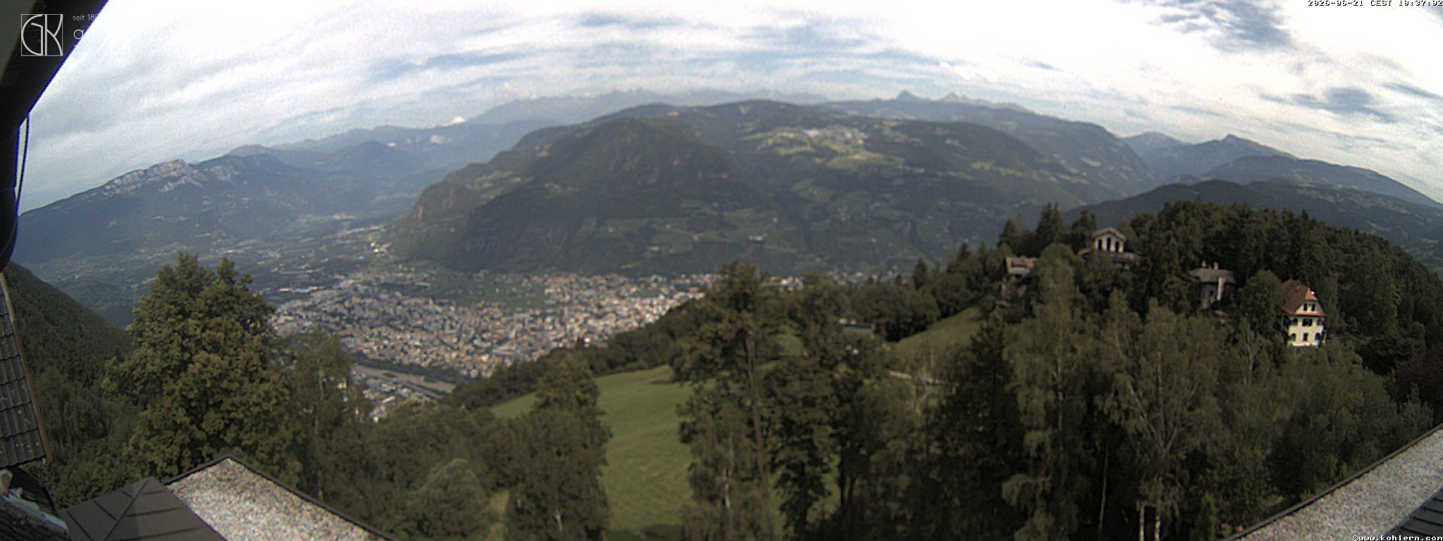 Archiv Foto Webcam Bozen - Gasthof Kohlern
