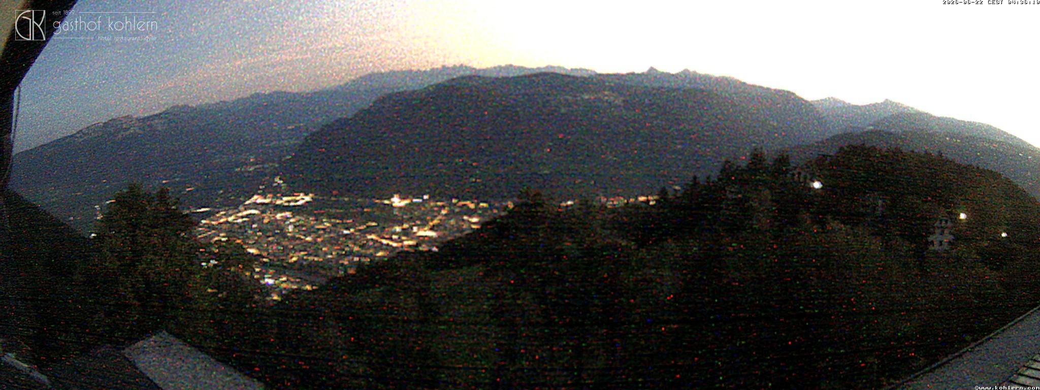 Archiv Foto Webcam Bozen - Gasthof Kohlern