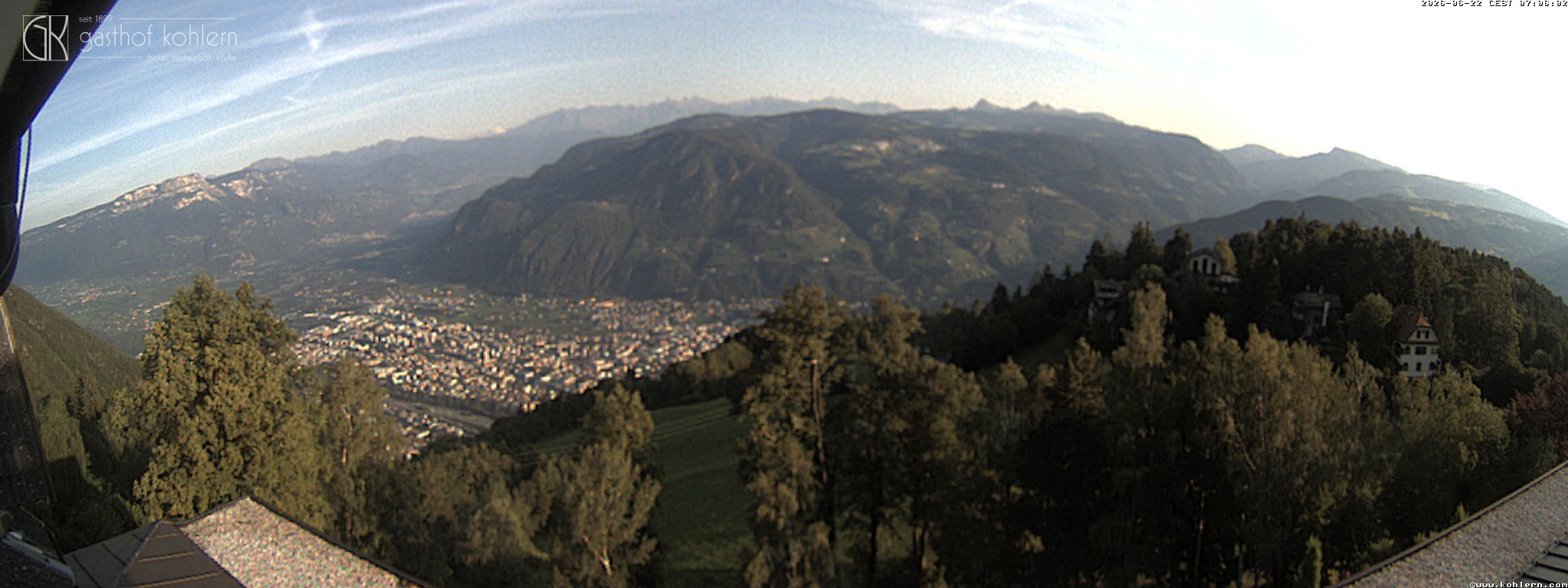 Archiv Foto Webcam Bozen - Gasthof Kohlern