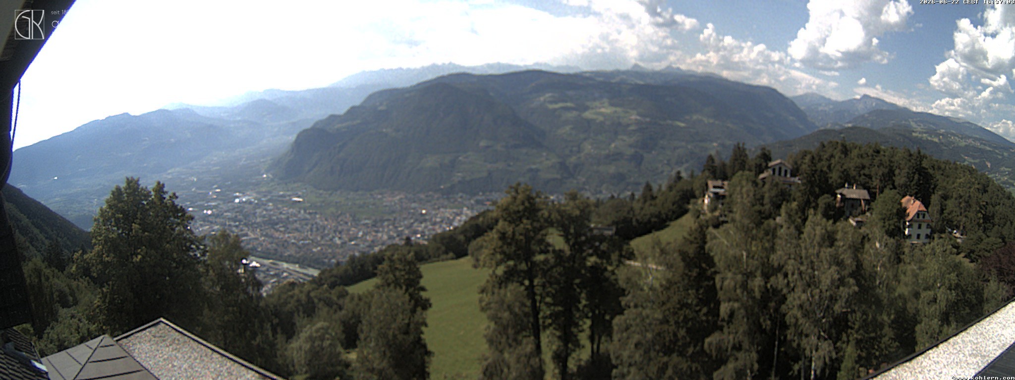 Archiv Foto Webcam Bozen - Gasthof Kohlern