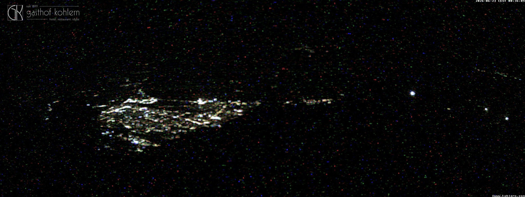Archived image Webcam Bozen - Panoramic view Hotel Kohlern