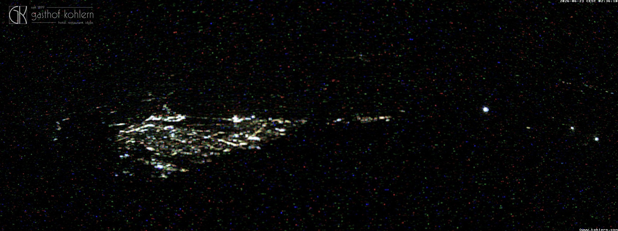 Archived image Webcam Bozen - Panoramic view Hotel Kohlern