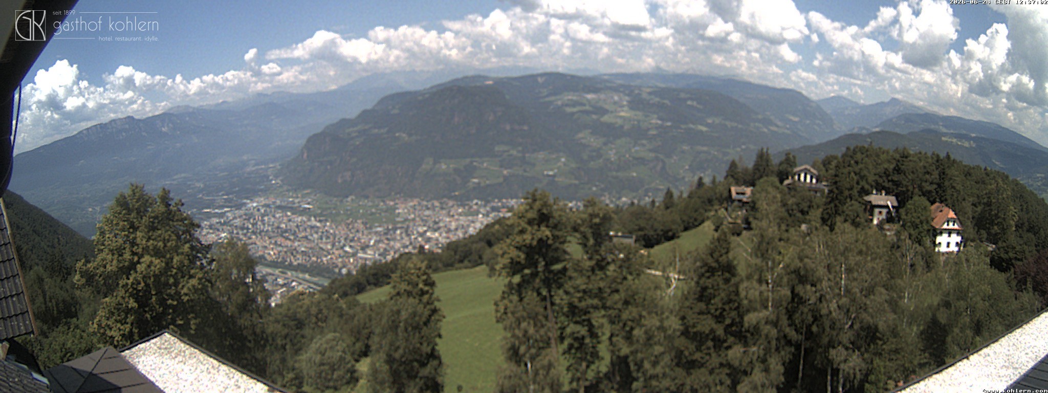 Archiv Foto Webcam Bozen - Gasthof Kohlern