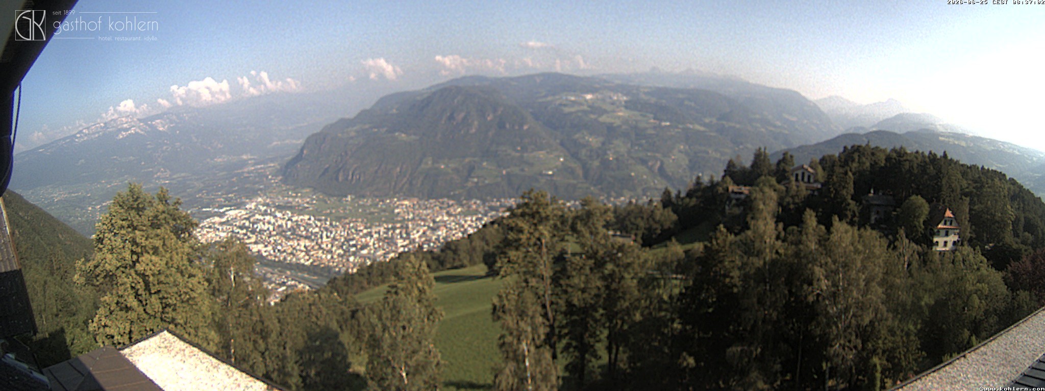Archiv Foto Webcam Bozen - Gasthof Kohlern