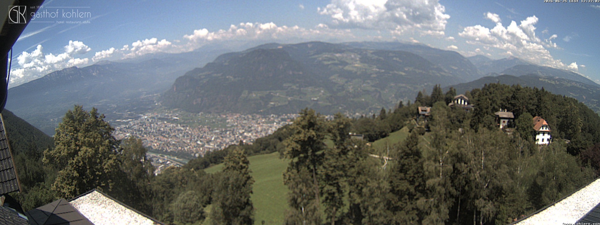 Archiv Foto Webcam Bozen - Gasthof Kohlern