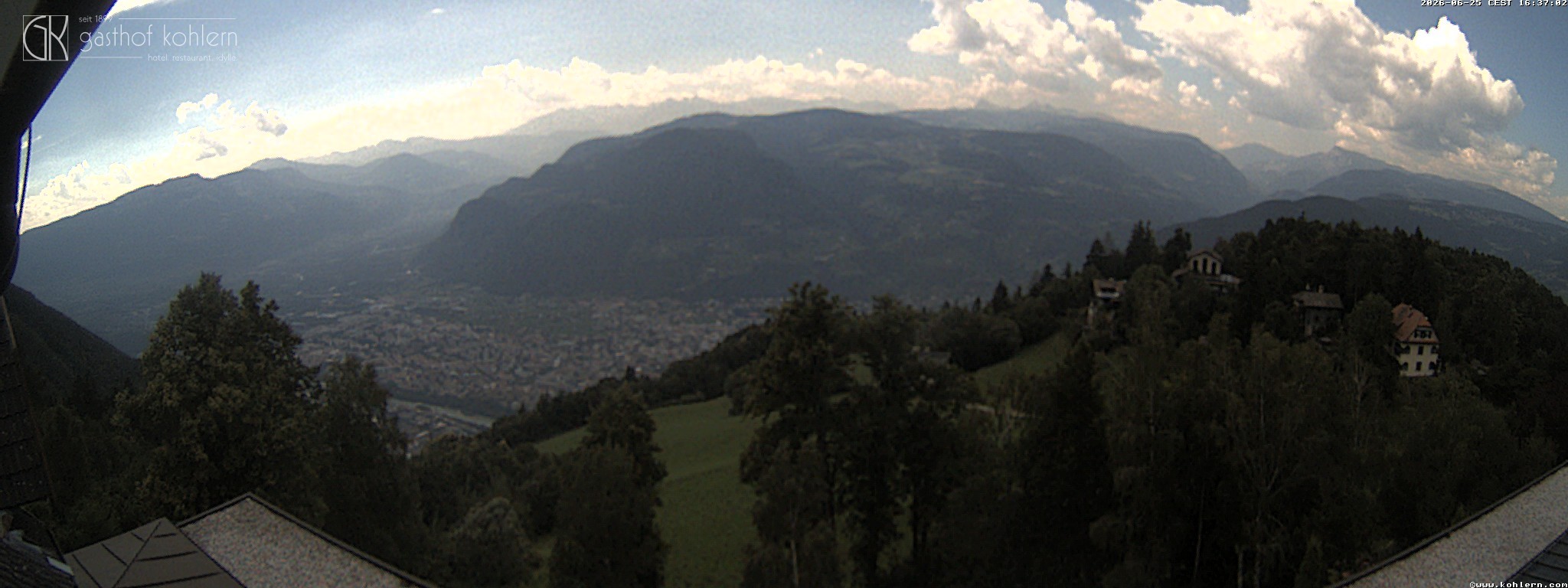 Archiv Foto Webcam Bozen - Gasthof Kohlern