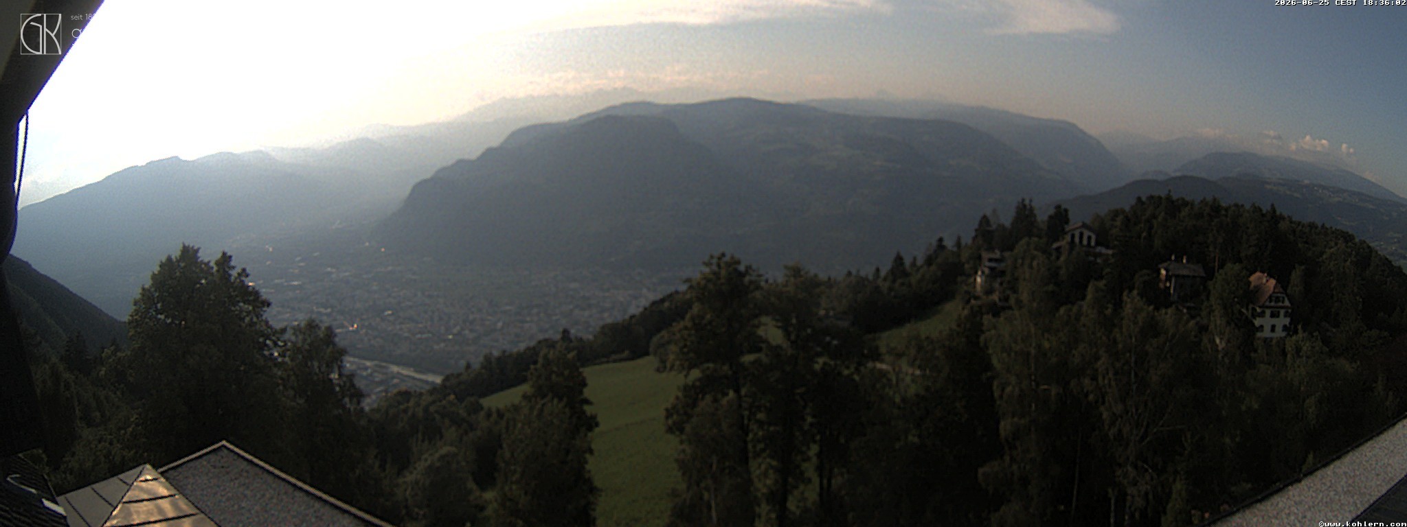 Archiv Foto Webcam Bozen - Gasthof Kohlern