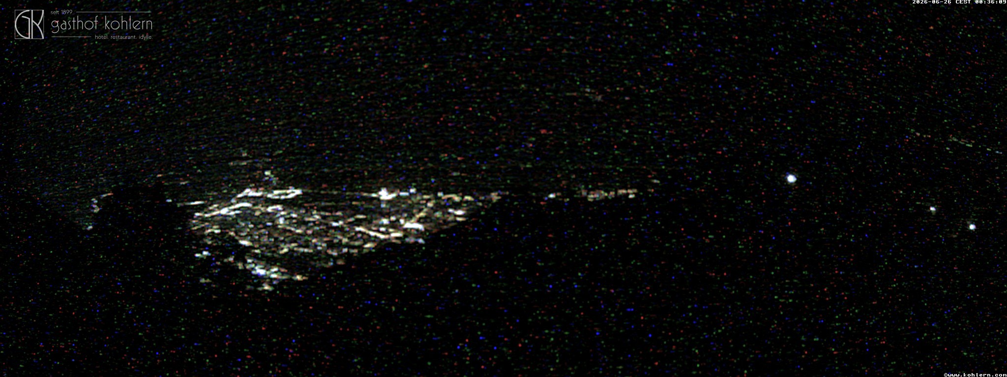 Archived image Webcam Bozen - Panoramic view Hotel Kohlern
