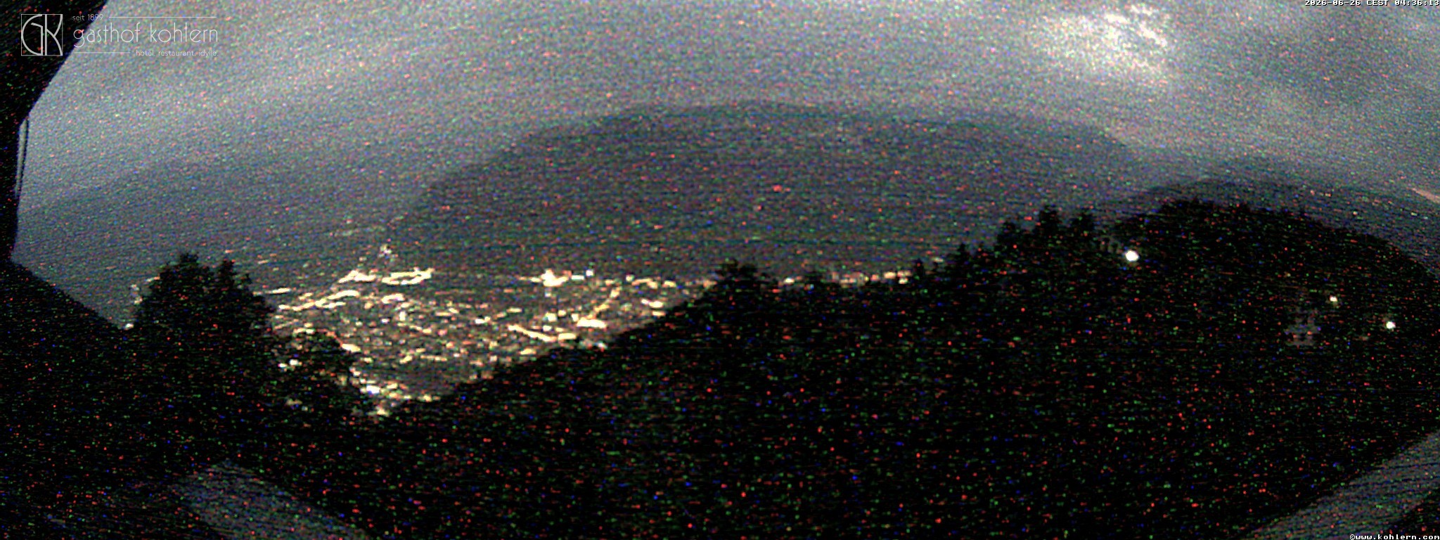 Archived image Webcam Bozen - Panoramic view Hotel Kohlern