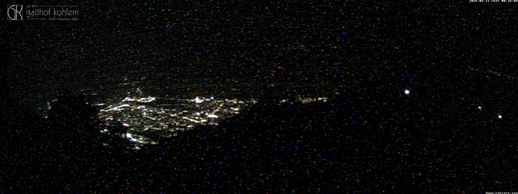 Archived image Webcam Bozen - Panoramic view Hotel Kohlern